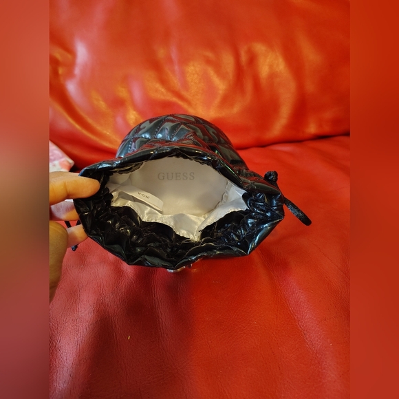 Guess Black Drawstring Pouch - Picture 4 of 4